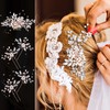 5 Peines Laterales de Perla de Pelo de Boda Peine