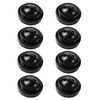 Zigvert 8 Pack Miniature Two Hole Flag Stand Base, Twin