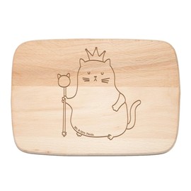 Mr. & Mrs. Panda Breakfast Board Cats Koenig Gift Breakfast Board Rental Cat Products Crown Apartment Queen Chopping Board Wood