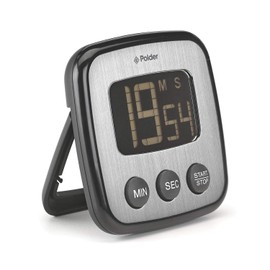 Polder Digital Kitchen Timer - Black