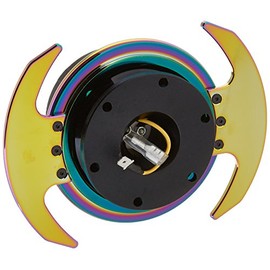 NRG Innovations SRK-650BK-MC Quick Release Kit (Neo Chrome)