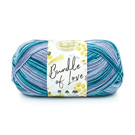 Lion Brand Yarn Bundle of Love Multicolor Baby Yarn for Knitting and Crochet, 1 Pack, Mermaid