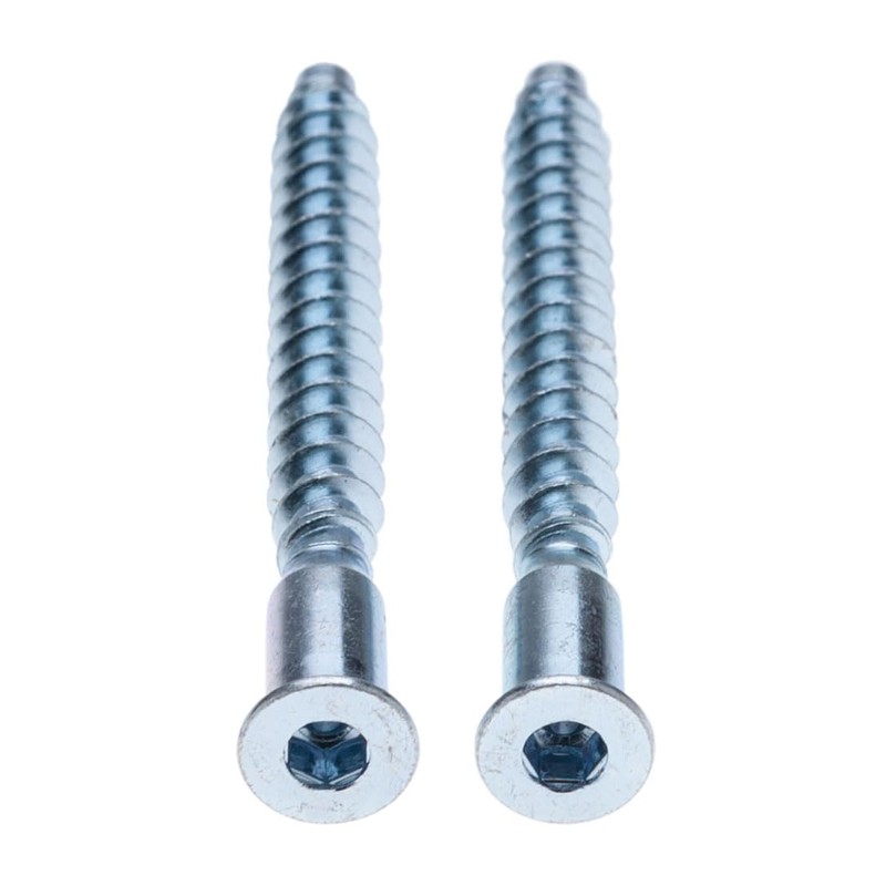 Furniture Confirmat Screws with Hexagon Socket Countersunk Head for Wood
