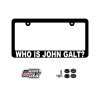 BLVD WHO IS JOHN GALT? License Plate Frame