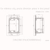 Zulkit Junction Box ABS Plastic Dustproof Waterproof IP65 Universal Electrical