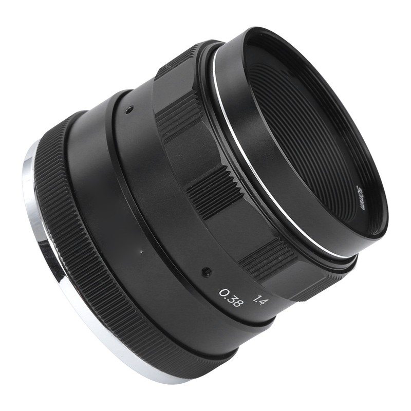 NEWYI 50mm F1.8 M4/3 Mount Large Aperture Portrait Manual Lens