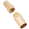 Tbest Brass Reducer 19-25mm Barb Hose Connector Reducer