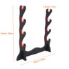 Eforlife Velvet Padded Sword Stand Display Samurai Sword Katana Wakizashi