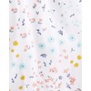Simple Joys by Carter's Girls' 3-Pack Snap-up Rompers, dino/floral/Snail, 12