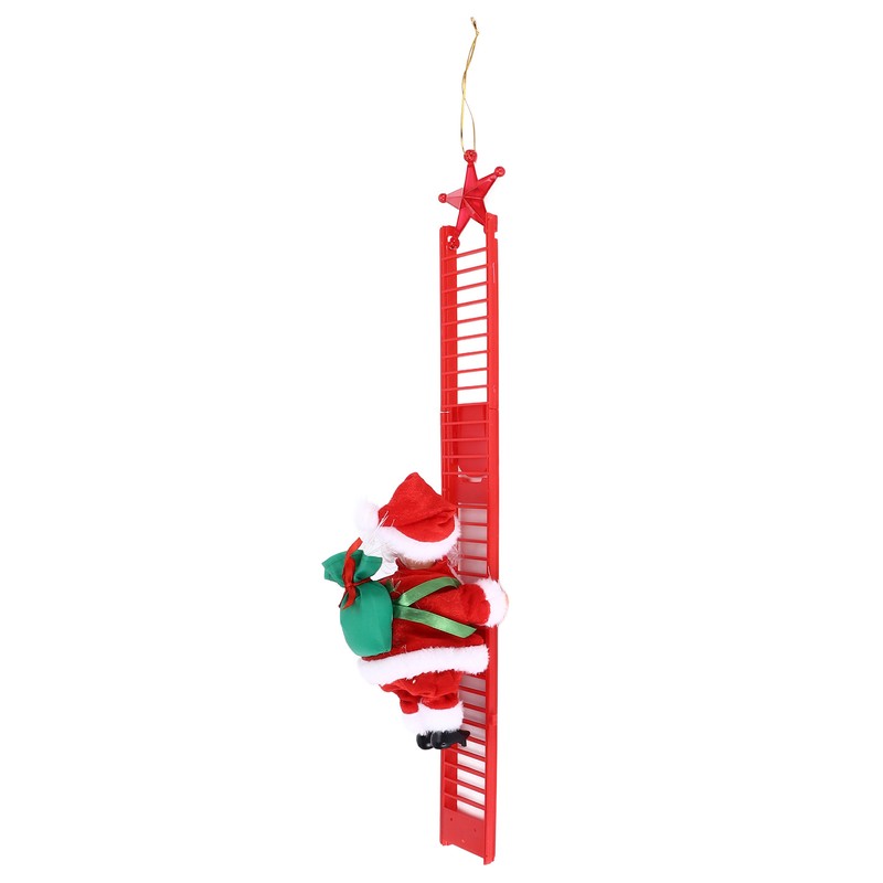 Electric Climbing Ladder Decoration Christmas Tree Hanging Pendant Festival Ornament