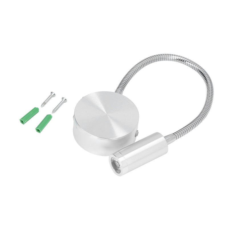 LED Spotlight 3W 4000K Work Reading Wall Light Aluminum with
