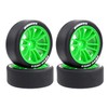 12mm Hex 66 * 26mm Tires Wheels for 1/10 LC