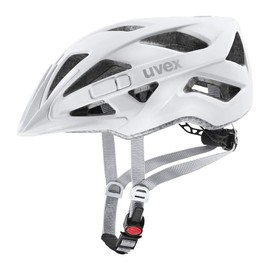 uvex touring cc Lightweight All-Round Helmet for Men and Women - Individual Size Adjustment - Expandable with LED Light - Matte White - 56-60 cm