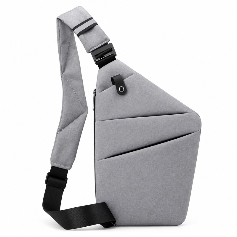 Ultra-Thin Crossbody Chest Bag for Daily Carry – Soft Sling