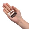 sourcing map Pack of 4 Metal Buckles Webbing 1.26 Inch