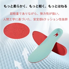 ZE DONG Insole, Non-Fatigue, Thin, Insole, Deodorizing, Sports, Shock Absorption, Supportive Rebound, Standing Work, Shoes, Adjustable Size, Unisex, Adults and Children