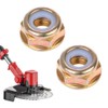 M10 Flange Nut, Metal Universal Left Hand Thread Blade Nut
