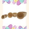 Paper Mache Nesting Easter Eggs, Easter Craft Egg Supplies DIY