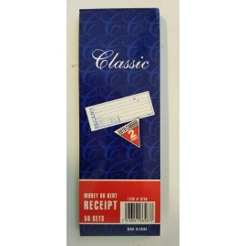 Unbranded/Generic Cash Money Rent Receipt Record Book 2 Part 50 Sets Duplicate Copy w/Carbon New!!