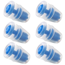 TXSN 6 Pack Bite Valve Bite Valve Sheath Replacement for Hydration Bladder, BPA-Free Silicone Sheaths Hydration Reservoirs, Blue