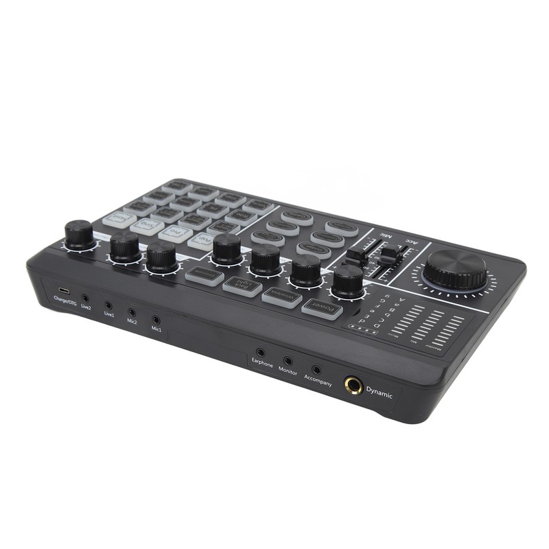 Professional Sound Mixer 1200mAh Micro USB Studio Streaming Live Gaming