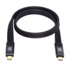 chenyang USB 4 Flat Cable for Thunderbolt 3/4 Cable, 20Gbps