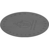 Generic Jump Rope Mat, Grey, Multi-Sport Exercise Mat, Non-Slip, Sound
