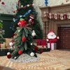 15Inch Mini Christmas Tree, Miniature Pine Xmas Tree, Tabletop Christmas