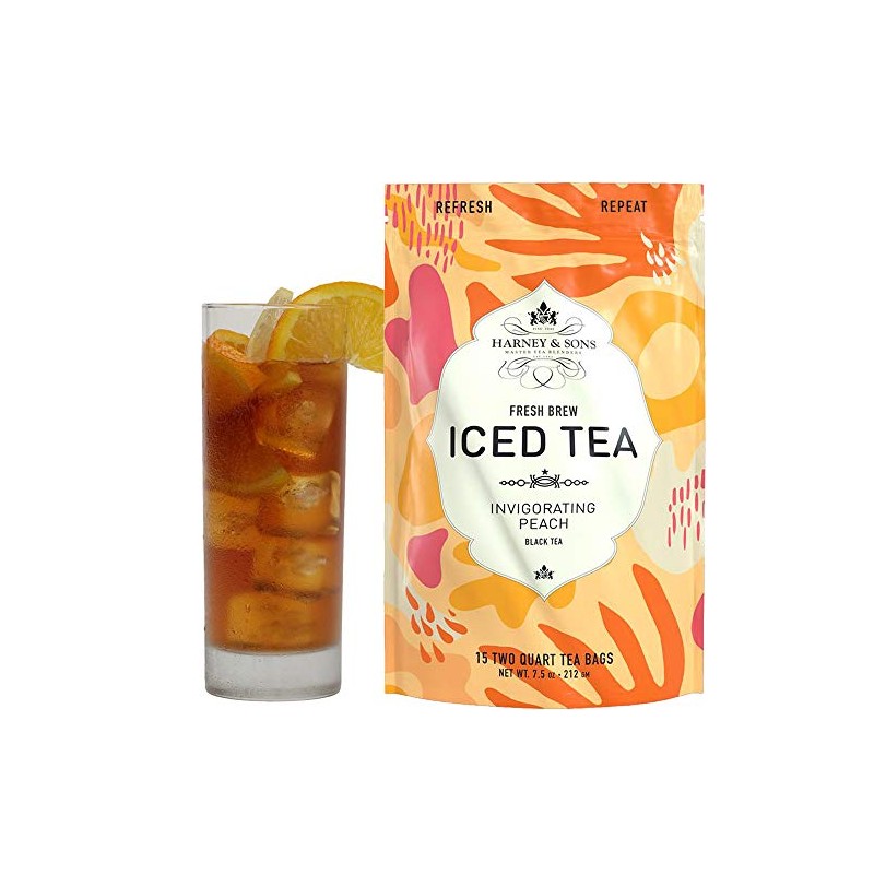 Harney & Sons Peach Fresh Brew Iced Tea | 15ct,