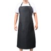 VWELL Rubber Vinyl 41.5'' Waterproof Apron for Men Women, Dishwashing,