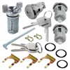 Gxcdizx Upgraded 607893 + 608307 + 605533 Ignition/Doors/Trunk Lock Key