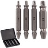 4PC Damaged Screw Extractor Drill Bits Set Easy Out Stripped