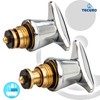 tecuro Tap Top 3/4 Inch with Three-Star Handle for Fittings