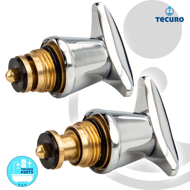 tecuro Tap Top 3/4 Inch with Three-Star Handle for Fittings