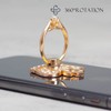 [2 Packs] Crown Glitter Bling Bling Phone Ring Holder, Sparkle