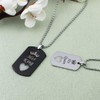 ATLVXJL Luminous necklace for couple matching necklace for couples stainless