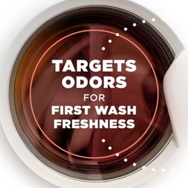 ARM & HAMMER Light In-Wash Scent Booster, No Heavy Perfumes, No Dyes, No Parabens, Peony Blossom Scent, 24 Oz