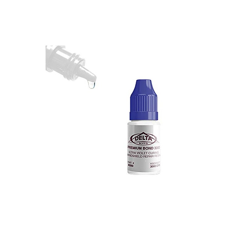 Delta Kits Premium Bond 3000 Windshield Repair Resin - 7