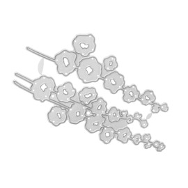 OHPHCALL Flower Craft Die Cutting Stencil Carbon Steel DIY Embossing Mold for Scrapbooking Photo Album Decoration Durable Craft Making Tool for Unique Paper Projects