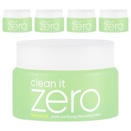 Banila Co. Clean It Zero Pore Clarifying Cleansing Balm, 25ml, 5 pcs / 바닐라코 클린 잇 제로 포어 클래리파잉 클렌징 밤, 25ml, 5개