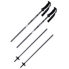 K2 Skis Power Composite Gunmetal-10D3002.1.2.115 Men's Ski Poles 115 cm Gunmetal