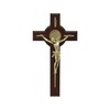 Jorvina Cristo/Cruz Grande de San Benito para Colgar Dorada