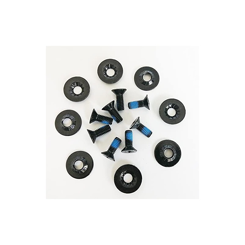 Sets Silver Snowboard Binding Screw Set Fits for Bindings Ski