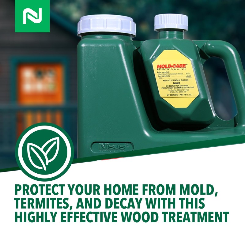 Bora-Care with Mold-Care Moldicide Concentrate, Wood Protection Against Mold, Termites,