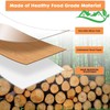 200-Piece Air Fryer Papers – Non-Stick Disposable Rectangular Parchment Paper