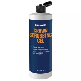 Brunswick Crown Factory Scrubbing Gel Bowling Ball Cleaner 32oz - Free Shipping!