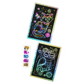 Baker Ross AC515 Diamond Painting Kit, for Children to Make Decorate and Display (Pack of 4), Assorted