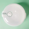Plastic 1-Tier Microwave Steamer Heating Steamer, Vegetable Steamer for Cooking