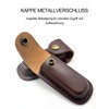 Jagd Leder Messerscheide Scheidenbeutel Holster Klappmesser Messer Mantel Leder Halter