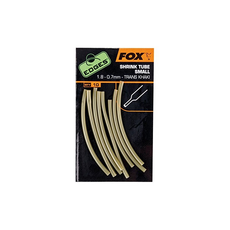 Fox Edges Shrink Tube KHAKI S Or XS: Small